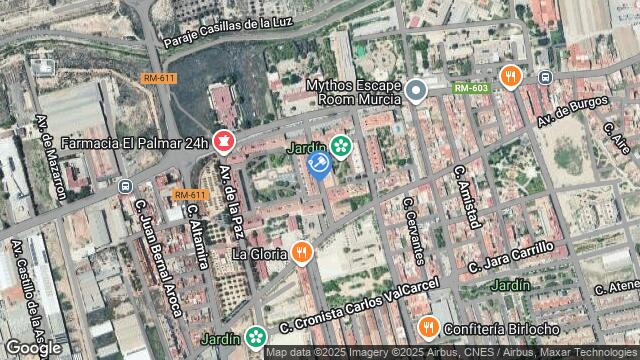 Ubicación de la subastas Subasta de vivienda en Murcia