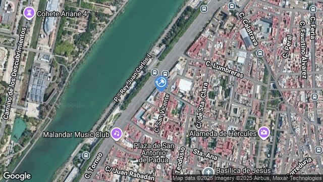 Ubicación de la subastas Subasta de vivienda en La Rinconada