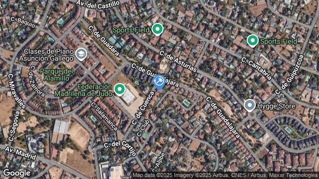 Ubicación de la subastas Subasta de vivienda en VILLAVICIOSA DE ODON