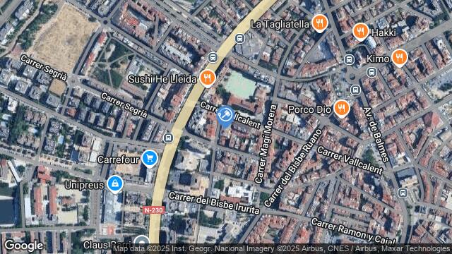 Ubicación de la subastas Subasta de vivienda en Lleida