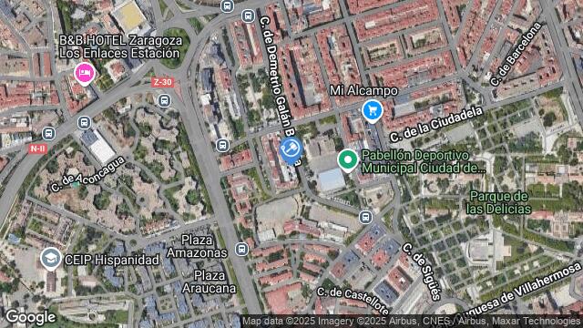 Ubicación de la subastas Subasta de vivienda en ZARAGOZA