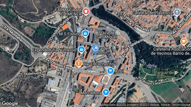 Ubicación de la subastas Subasta de vivienda en PLASENCIA