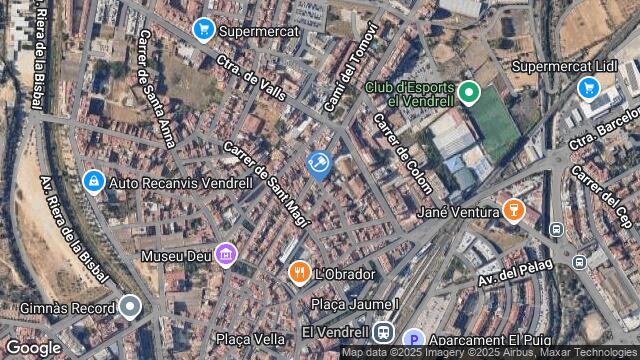 Ubicación de la subastas Subasta de vivienda en El Vendrell