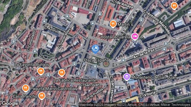 Ubicación de la subastas Subasta de vivienda en BURGOS
