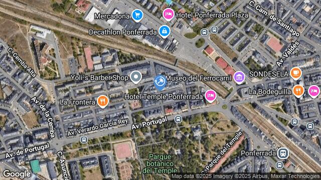 Ubicación de la subastas Subasta de vivienda en Ponferrada