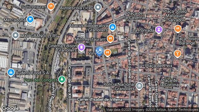 Ubicación de la subastas Subasta de vivienda en GRANOLLERS