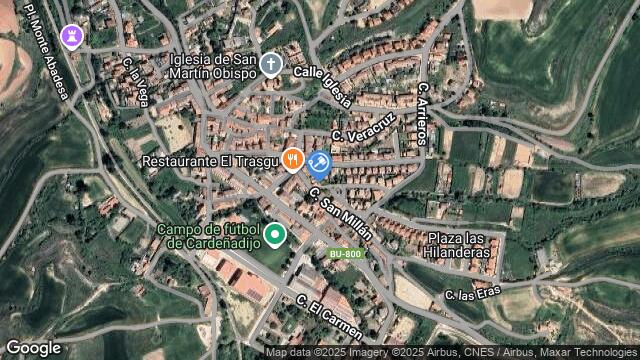 Ubicación de la subastas Subasta de finca rústica en CARDEÑADIJO