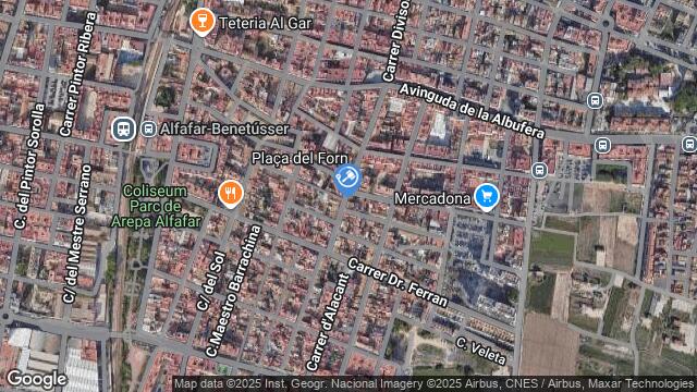 Ubicación de la subastas Subasta de vivienda en SEDAVI