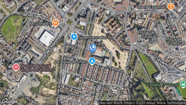Ubicación de la subastas Subasta de zz pago de la dehesilla en Cádiz