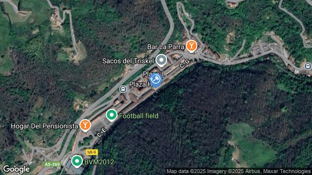 Ubicación de la subastas Subasta de vivienda en MIERES