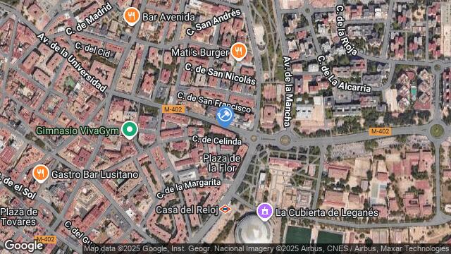 Ubicación de la subastas Subasta de local comercial en LEGANES