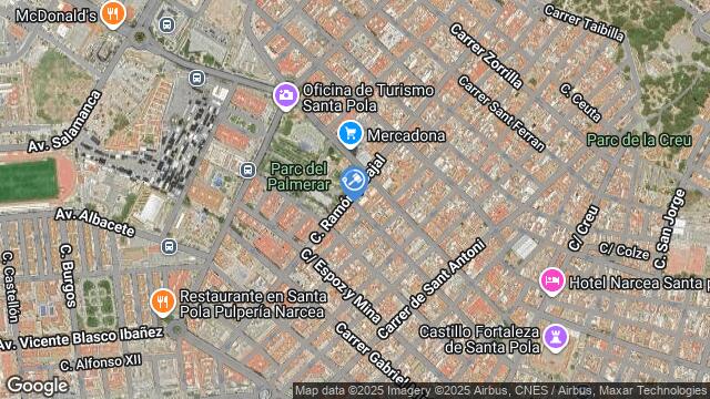 Ubicación de la subastas Subasta de vivienda en SANTA POLA