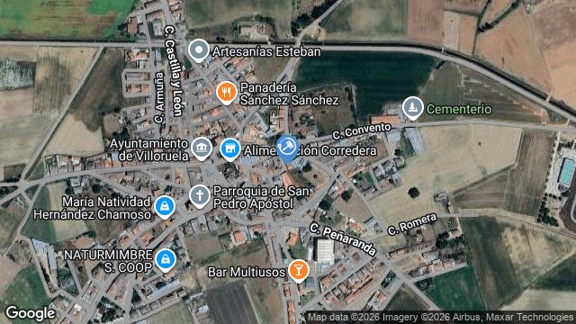 Ubicación de la subastas Subasta de cl felipe ii ( villoruela) en VILLORUELA