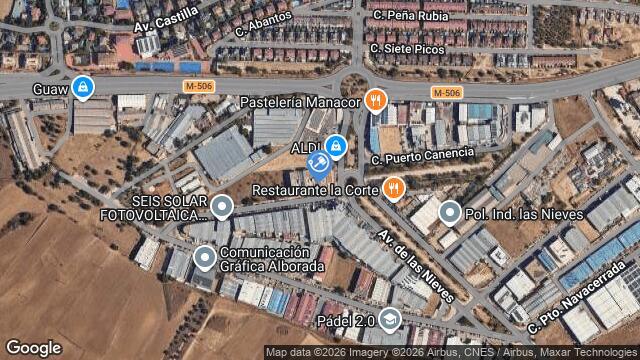 Ubicación de la subastas Subasta de garaje en MOSTOLES