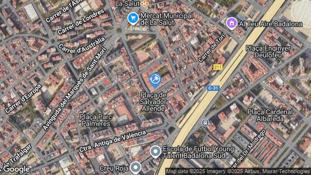 Ubicación de la subastas Subasta de vivienda en Badalona