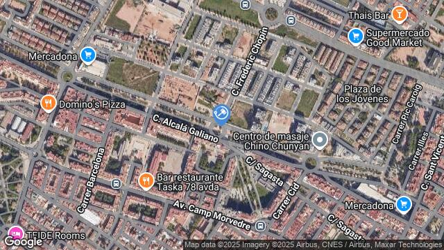 Ubicación de la subastas Subasta de vivienda en SAGUNT-PORT