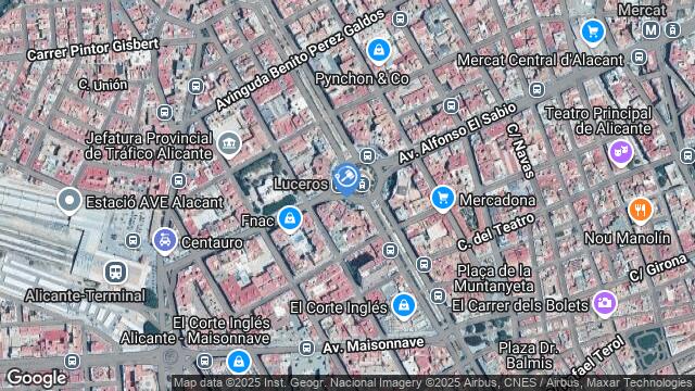 Ubicación de la subastas Subasta de local comercial en PARCENT