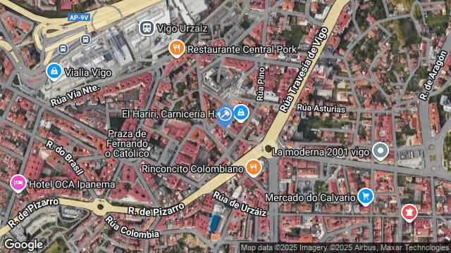 Ubicación de la subastas Subasta de vivienda en Vigo