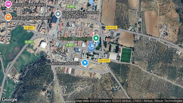 Ubicación de la subastas Subasta de vivienda en ADAMUZ