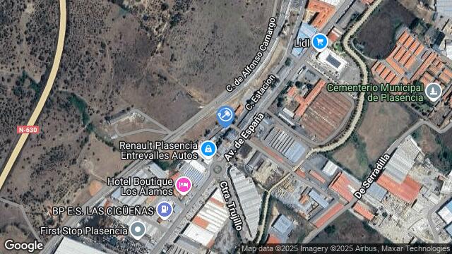 Ubicación de la subastas Subasta de vivienda en Plasencia