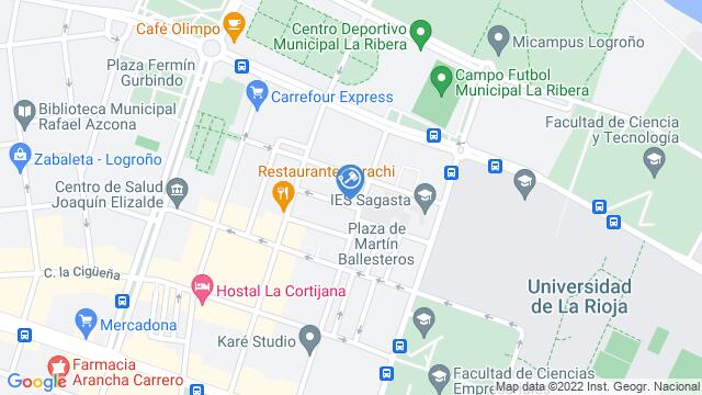 Ubicación de la subastas Subasta de local comercial en Logroño