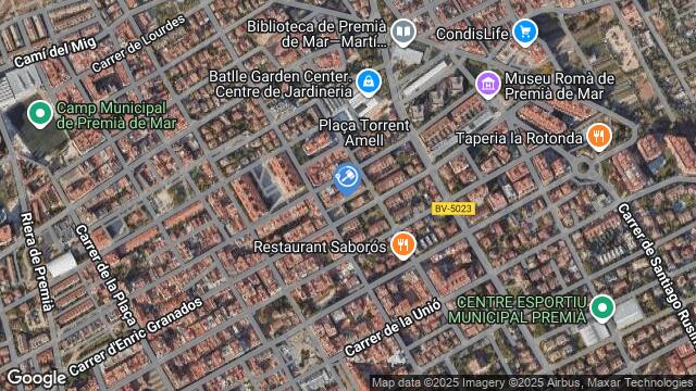 Ubicación de la subastas Subasta de vivienda en Premià de Mar