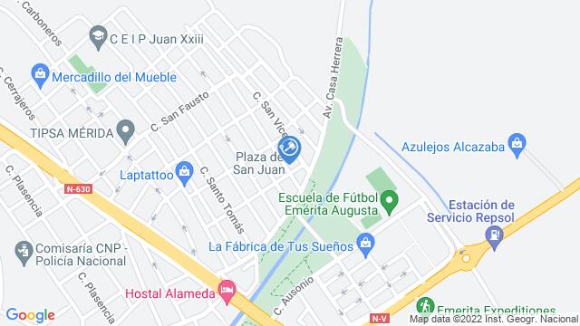 Ubicación de la subastas Subasta de vivienda en MERIDA