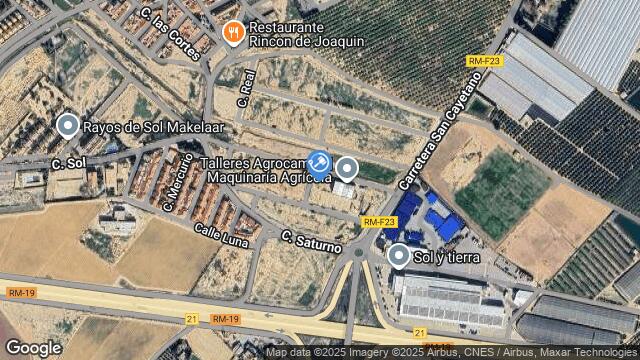 Ubicación de la subastas Subasta de solar en Torre Pacheco