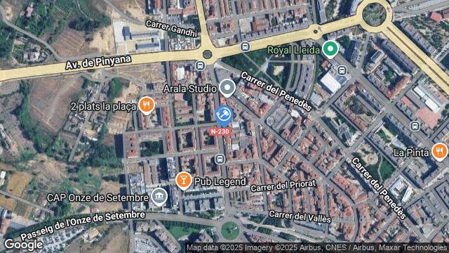 Ubicación de la subastas Subasta de vivienda en Lleida