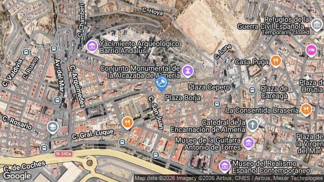 Ubicación de la subastas Subasta de vivienda en ALMERIA