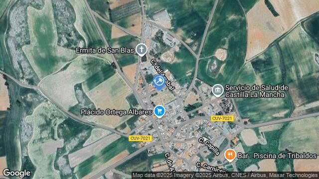 Ubicación de la subastas Subasta de solar en TRIBALDOS