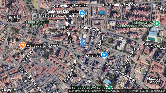Ubicación de la subastas Subasta de cl isaac peral ( mÓstoles) en MÓSTOLES