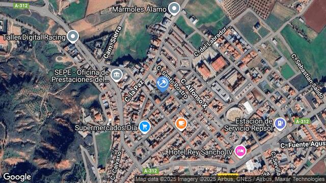 Ubicación de la subastas Subasta de finca rústica en Santisteban del Puerto