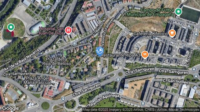 Ubicación de la subastas Subasta de vivienda en Pamplona