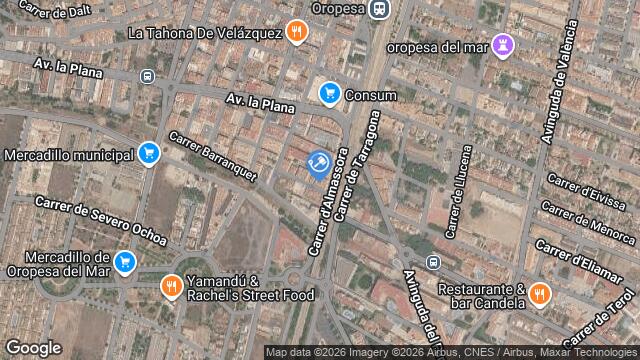 Ubicación de la subastas Subasta de vivienda en OROPESA DEL MAR