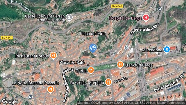 Ubicación de la subastas Subasta de vivienda en BERGA