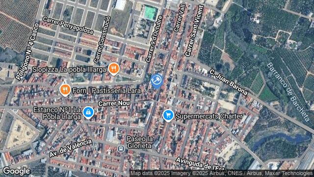 Ubicación de la subastas Subasta de vivienda en LA POBLA LLARGA