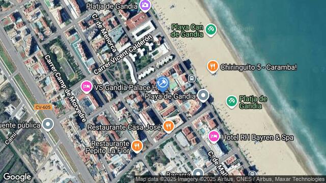 Ubicación de la subastas Subasta de local comercial en GANDIA