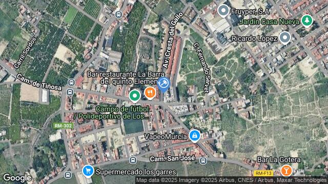 Ubicación de la subastas Subasta de garaje en MURCIA