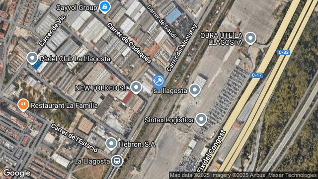 Ubicación de la subastas Subasta de vivienda en LA LLAGOSTA