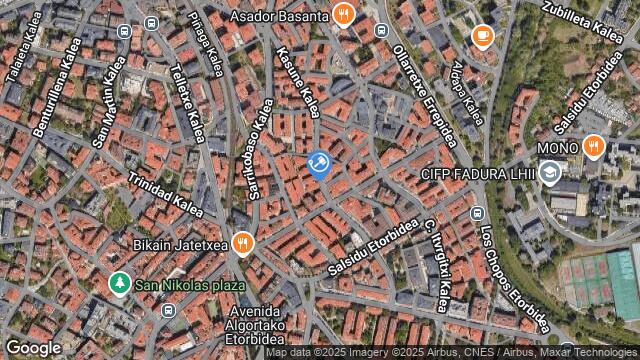 Ubicación de la subastas Subasta de vivienda en GETXO