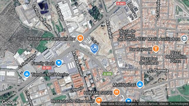 Ubicación de la subastas Subasta de finca rústica en MORON DE LA FRONTERA