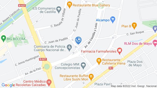 Ubicación de la subastas Subasta de local comercial en BURGOS