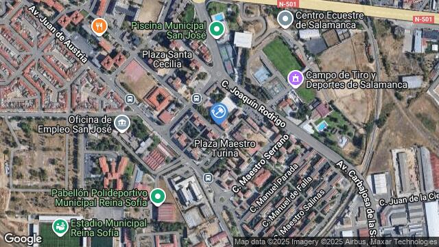 Ubicación de la subastas Subasta de vivienda en Salamanca