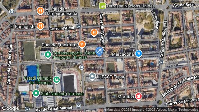 Ubicación de la subastas Subasta de garaje en TERRASSA