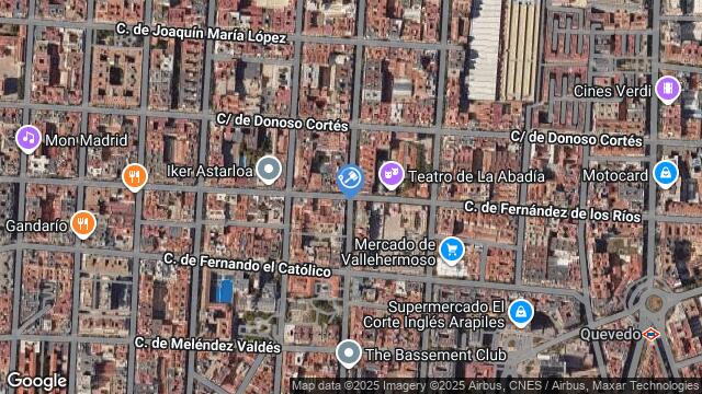 Ubicación de la subastas Subasta de garaje en MADRID