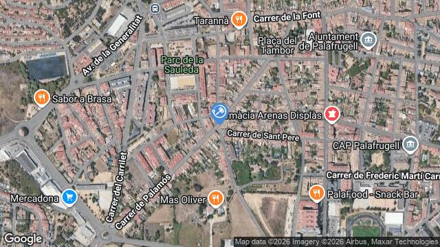 Ubicación de la subastas Subasta de trastero en PALAFRUGELL