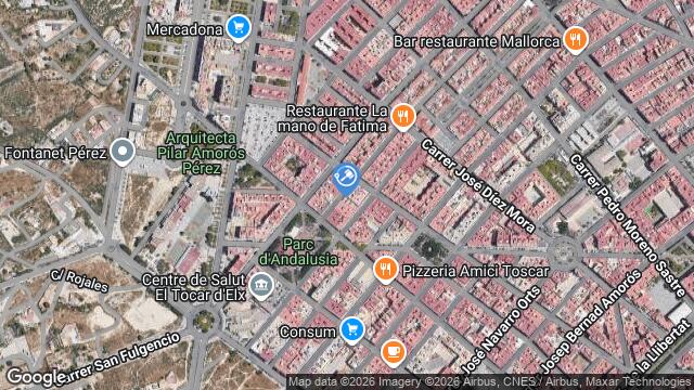 Ubicación de la subastas Subasta de vivienda en Elche