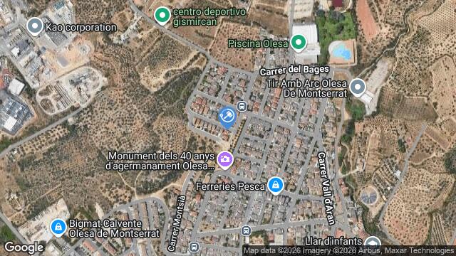 Ubicación de la subastas Subasta de vivienda en Olesa de Montserrat