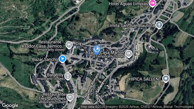 Ubicación de la subastas Subasta de cl iglesia ( sallent de gÁllego) en SALLENT DE GÁLLEGO